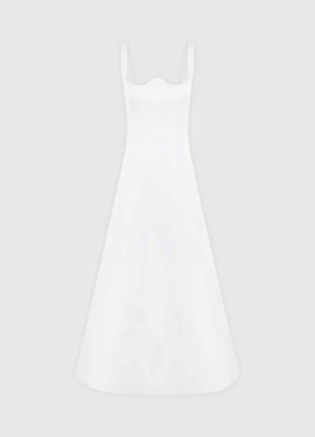 Leo Lin Odette Midi Dress Snow Size 8 for rent on The Volte - main image