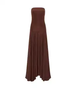 Esse Studios Illi Band Maxi Dress in Java Size 8 for rent on The Volte - image 3