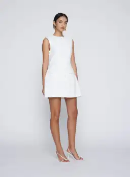 Anna Quan Sofia Mini Dress in Boucle Size 8