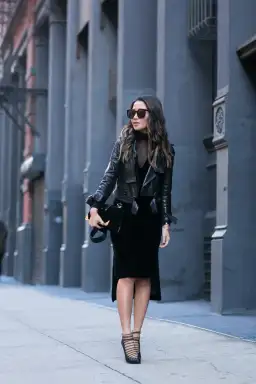 Dion Lee Fine Line Cami Slip Dress Black Size 10 for rent on The Volte - image 6