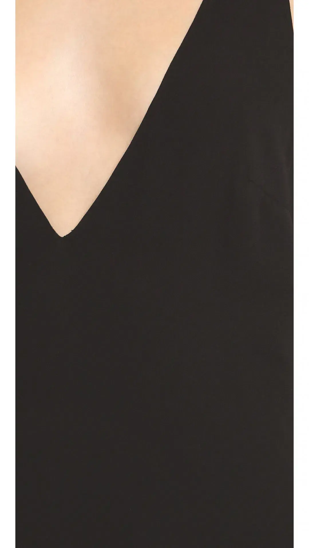 Dion Lee Fine Line Cami Slip Dress Black Size 10 for rent on The Volte - main image