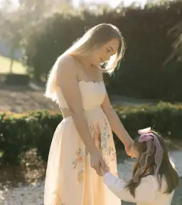 Zimmermann Halliday Scallop Midi Dress in Cream Watercolour Size 1 / AU 6-8 for rent on The Volte - image 4