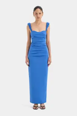 Sir The Label Azul Balconette Gown Blue Size 10 for rent on The Volte - image 3