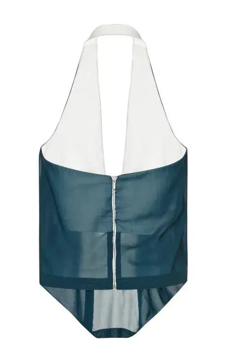 Dion Lee Front Loop Halter Top in Multi Size 8 for rent on The Volte - main image