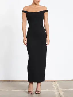 Effie Kats Amaya Midi Dress Black Size XS / AU 6 for rent on The Volte - image 0