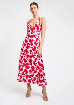 Kookaï Bonita Vee Dress Floral Size 34 / AU 6 for rent on The Volte - image 1