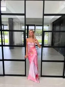 HNTR The Label Gaia Gown in Lillie Size 8 for rent on The Volte - image 1