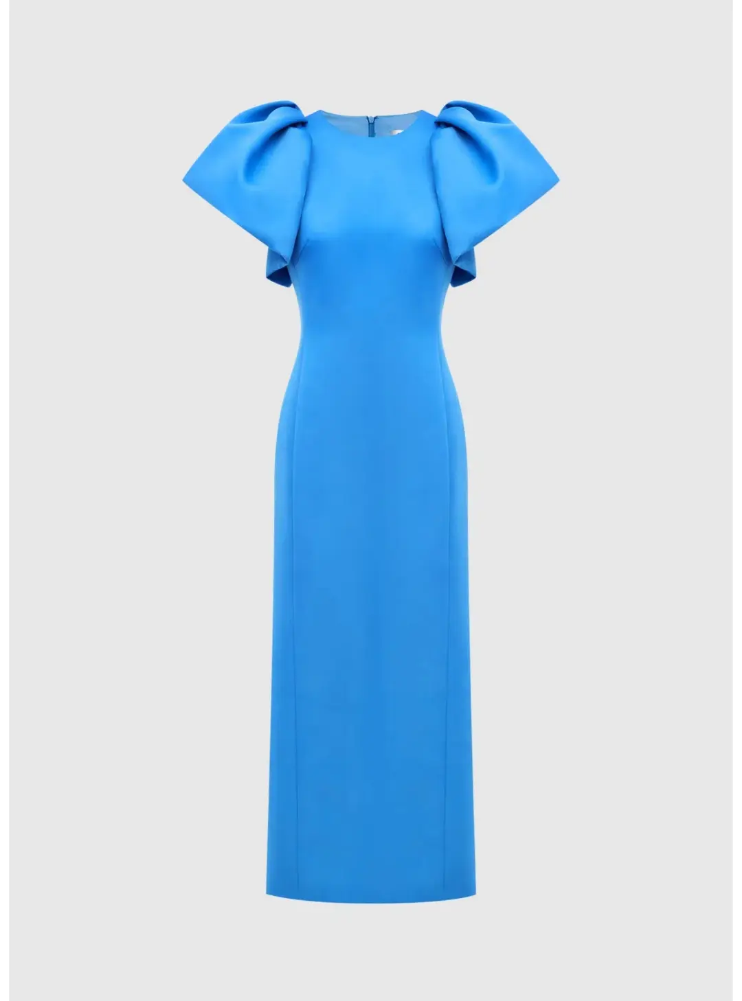 Leo Lin Lucinda Maxi Dress Steel Blue Size AU 12 for rent on The Volte - main image