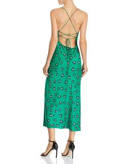 Bec and Bridge Tropicana Midi Dress Green Size 12