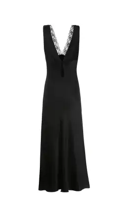Maison Essentiele Vintage Maxi Gown Black Size 6 for rent on The Volte - image 3