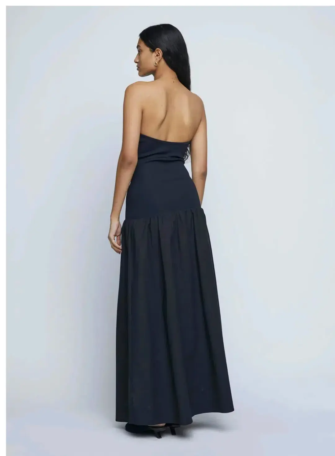 Anna Quan Amyra Maxi Dress Black Size 8 for rent on The Volte - main image