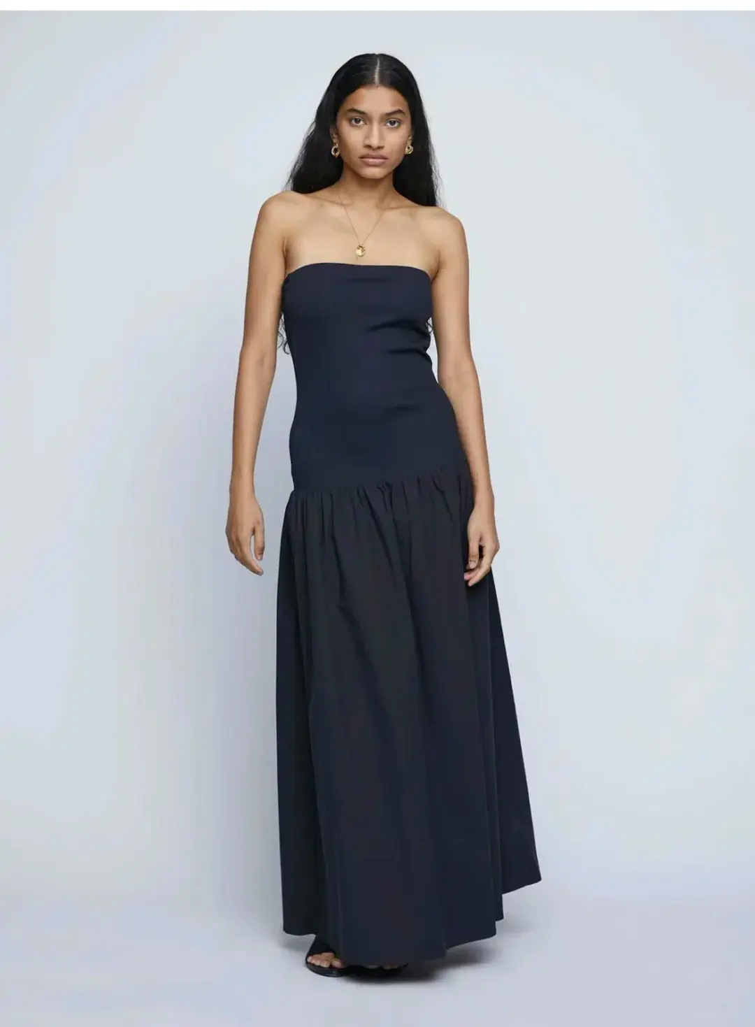 Anna Quan Amyra Maxi Dress Black Size 8 for rent on The Volte - main image