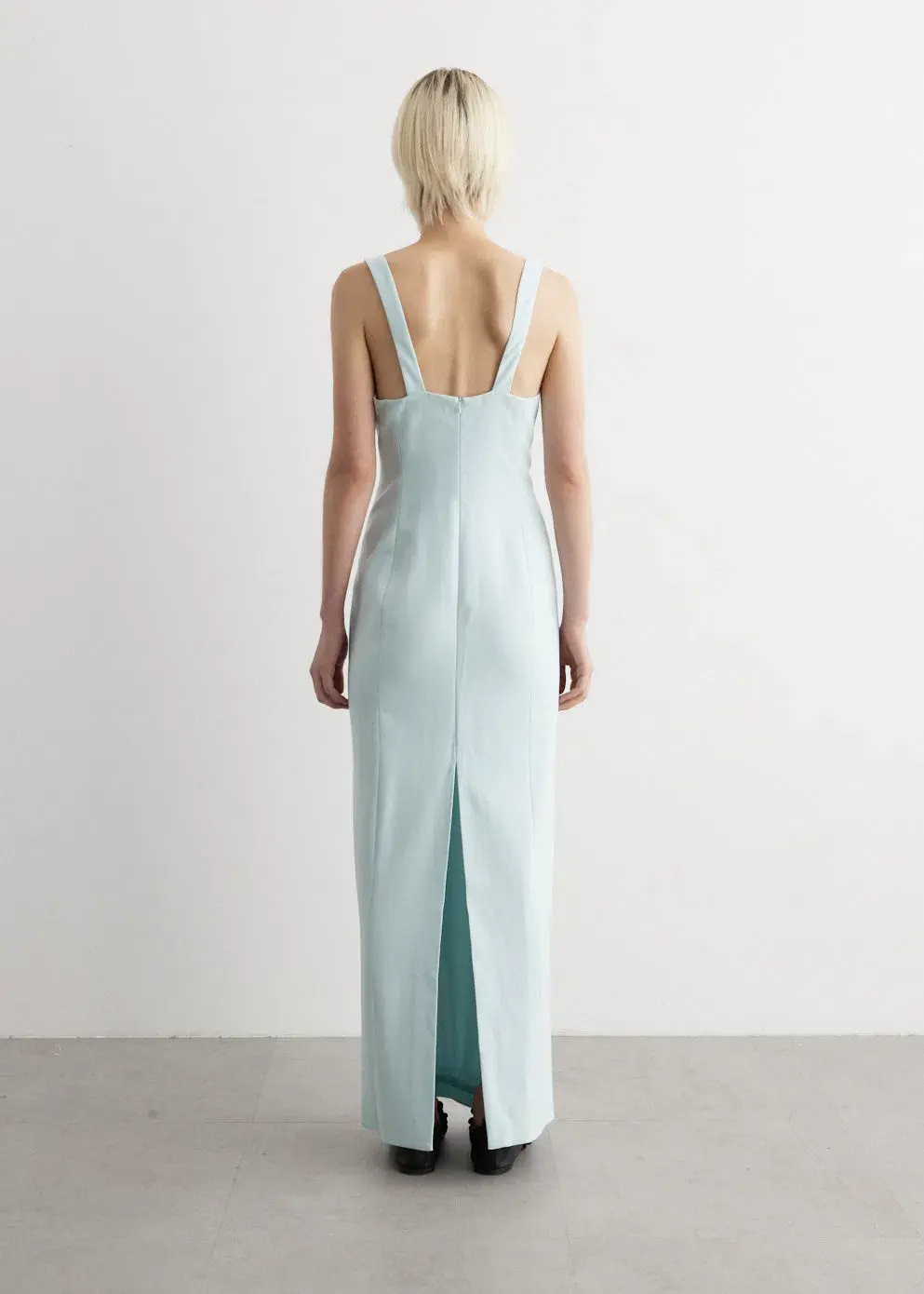 Anna Quan Ivana Dress Ice Blue Size 8 for rent on The Volte - main image