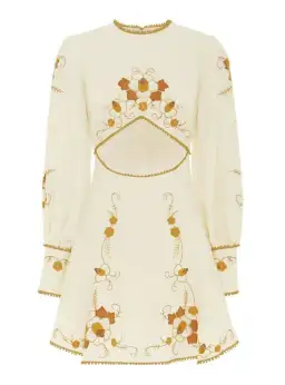Alice McCall Lera Mini Dress Vanilla Bean Size AU 10 for rent on The Volte - image 5