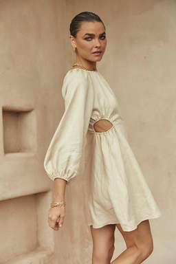 Dissh Evans Linen dress for rent on The Volte - image 3