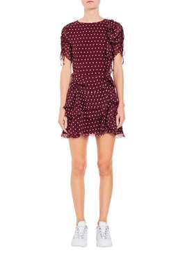 Sir the Label Marceau Dress Burgundy Size AU 8 for rent on The Volte - image 5