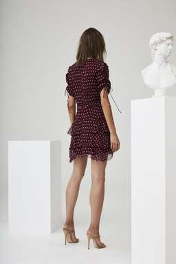 Sir the Label Marceau Dress Burgundy Size AU 8 for rent on The Volte - image 3