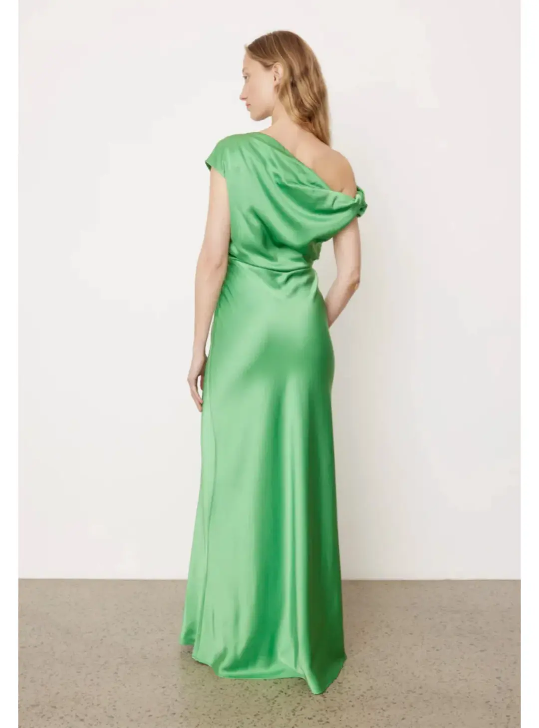Paris Georgia 07 Davie Maxi Dress in Basil Size AU 6 for rent on The Volte - main image