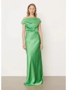 Paris Georgia 07 Davie Maxi Dress in Basil Size AU 6 for rent on The Volte - image 1