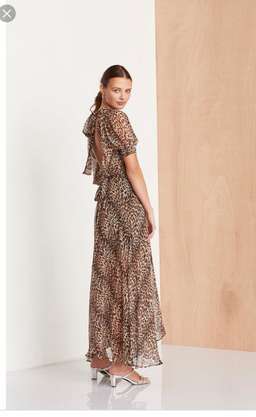 Bec & Bridge Kitty Kat Maxi Dress Leopard Print Size 10 for rent on The Volte - image 2