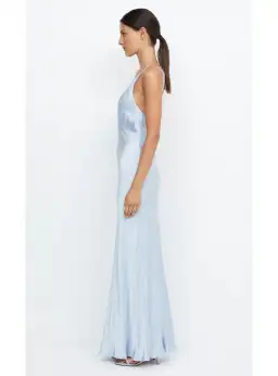 Bec & Bridge Moon Dance V Maxi Dress Dust Blue Size AU 6 for rent on The Volte - image 4