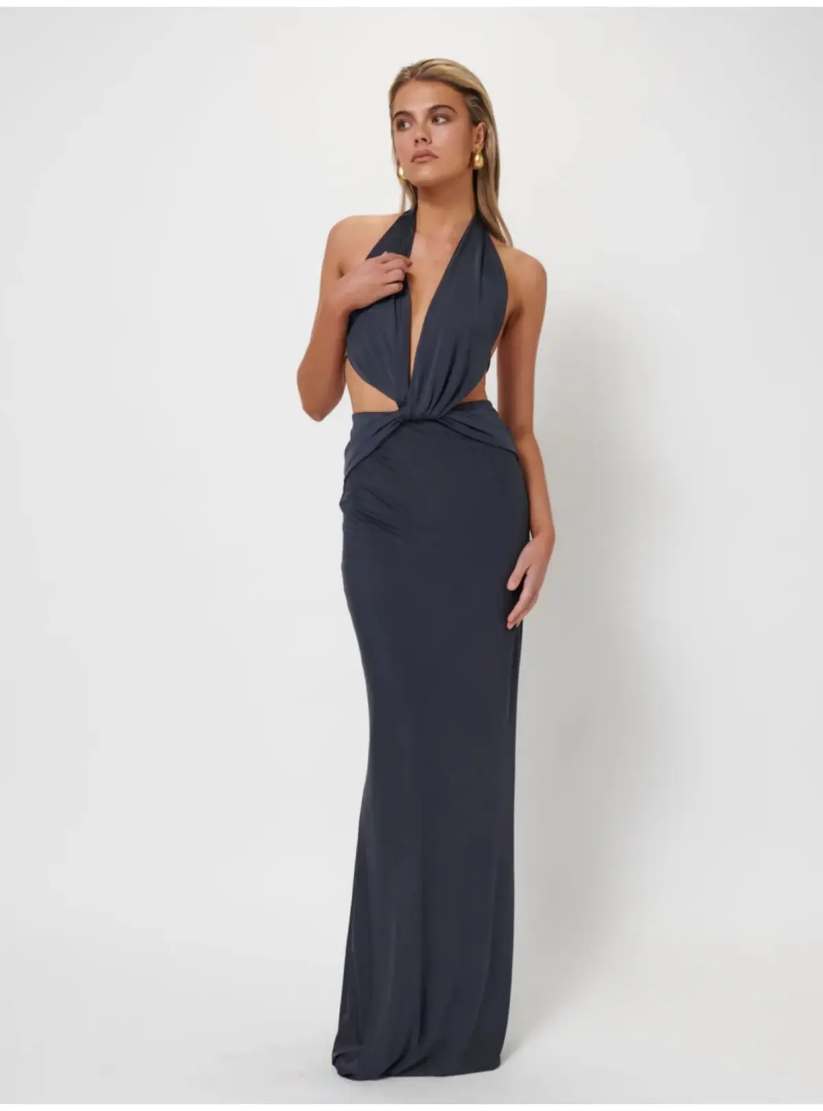 Effie Kat Harper Gown in Thunder Size M / AU 10 - Image 1