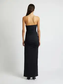 Christopher Esber Encompassed Looped Bodice Dress Black Size 8 / 8-10 AU for rent on The Volte - image 3