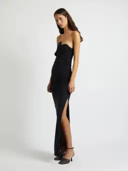 Christopher Esber Encompassed Looped Bodice Dress Black Size 8 / 8-10 AU for rent on The Volte - image 2