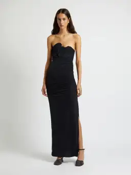 Christopher Esber Encompassed Looped Bodice Dress Black Size 8 / 8-10 AU for rent on The Volte - image 6