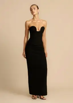Arcina Ori Frida Bustier and Sloan Skirt Set Black Size S / AU 8 for rent on The Volte - image 1