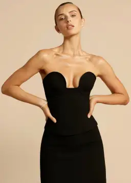 Arcina Ori Frida Bustier and Sloan Skirt Set Black Size S / AU 8 for rent on The Volte - image 4