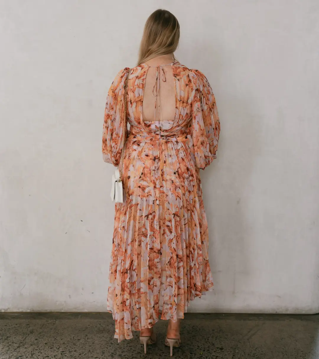 Acler Astone Dress Lilac Blush Size 12 for rent on The Volte - main image