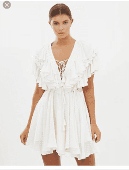 Shona Joy Stella ruffle dress Size 8 for rent on The Volte - image 1