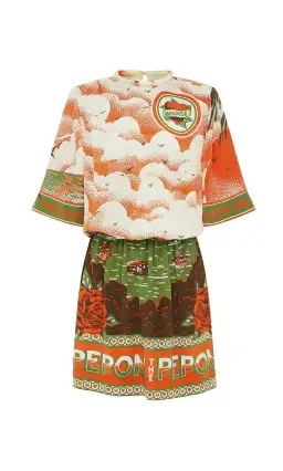 ALEMAIS Bunglalow Mini Dress Multi Size 8 for rent on The Volte - image 4