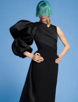 Solace London Moore Maxi Dress in Black Size 8 for rent on The Volte - image 3