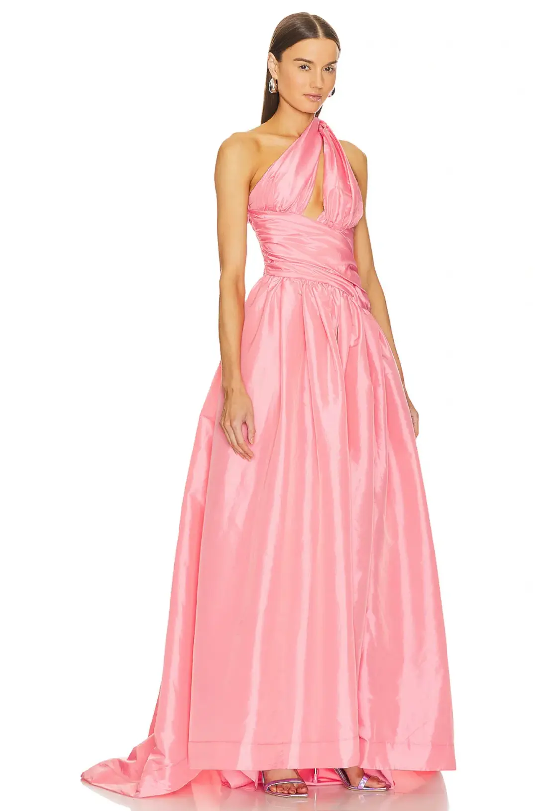 NBD Chey Gown Pink Size 6 for rent on The Volte - main image