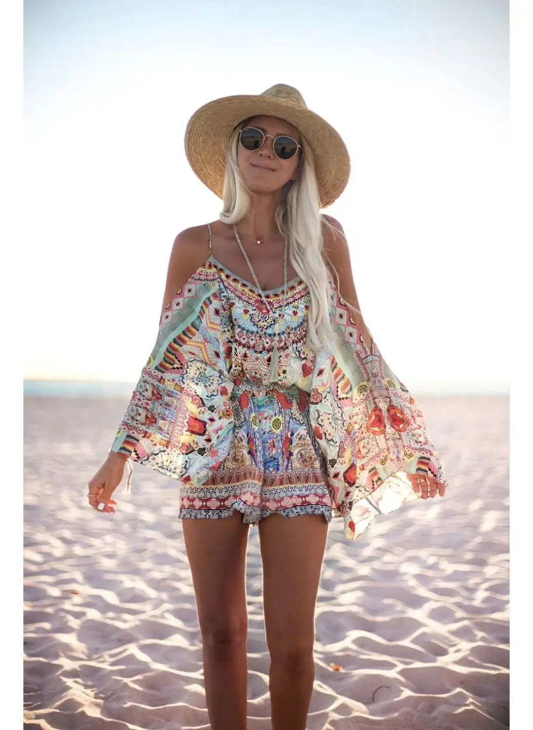 Camilla Close To My Heart Playsuit Multi Size 10 for rent on The Volte - main image