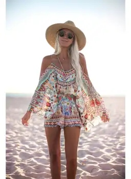 Camilla Close To My Heart Playsuit Multi Size 10 for rent on The Volte - image 2