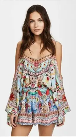 Camilla Close To My Heart Playsuit Multi Size 10 for rent on The Volte - image 1