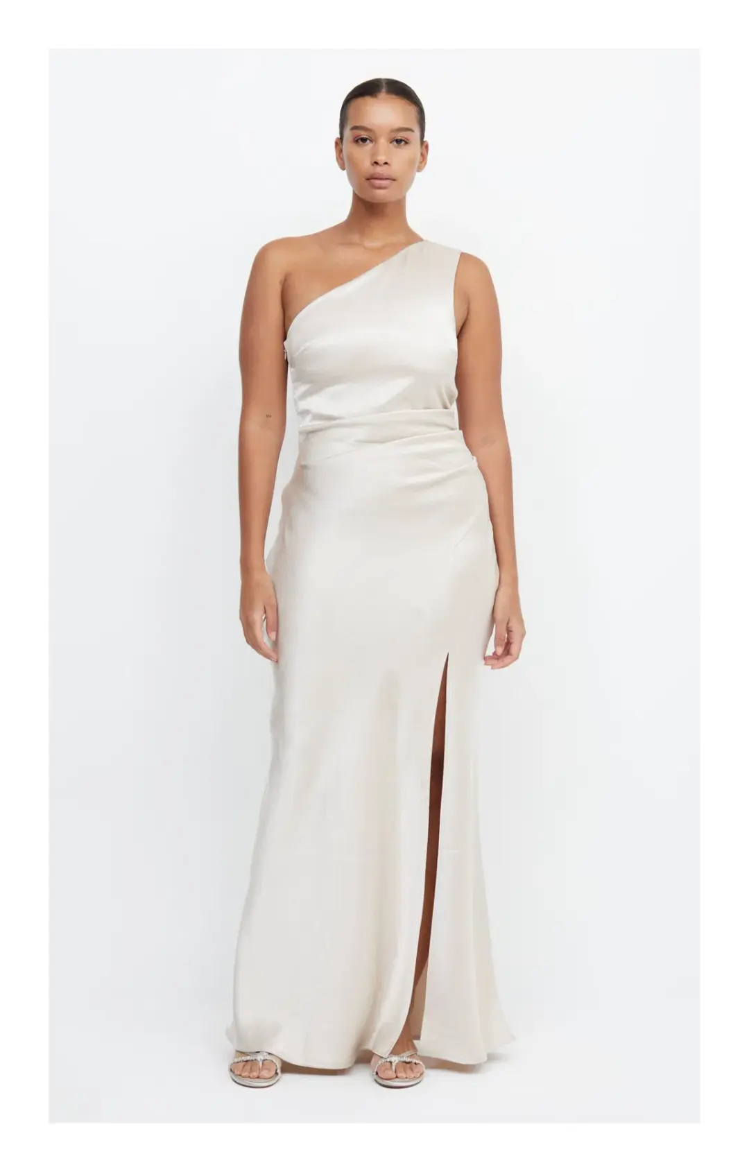 Bec and Bridge The Dreamer Asym Dress Sand Size 12 for rent on The Volte - main image