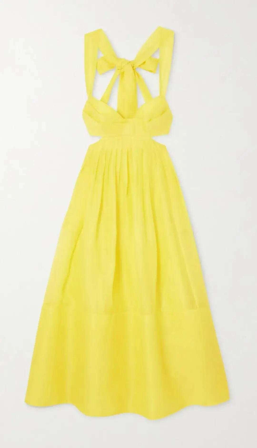 Zimmermann Botanica Bralette Gown In Sunshine Yellow Size 1 / AU 10 for rent on The Volte - main image