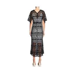 Manning Cartell Serpentine Lines V-Neck Dress