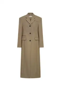 Camilla and Marc Asteria Mini Dress & Coat Set in Tan Brown Size 8 for rent on The Volte - image 4