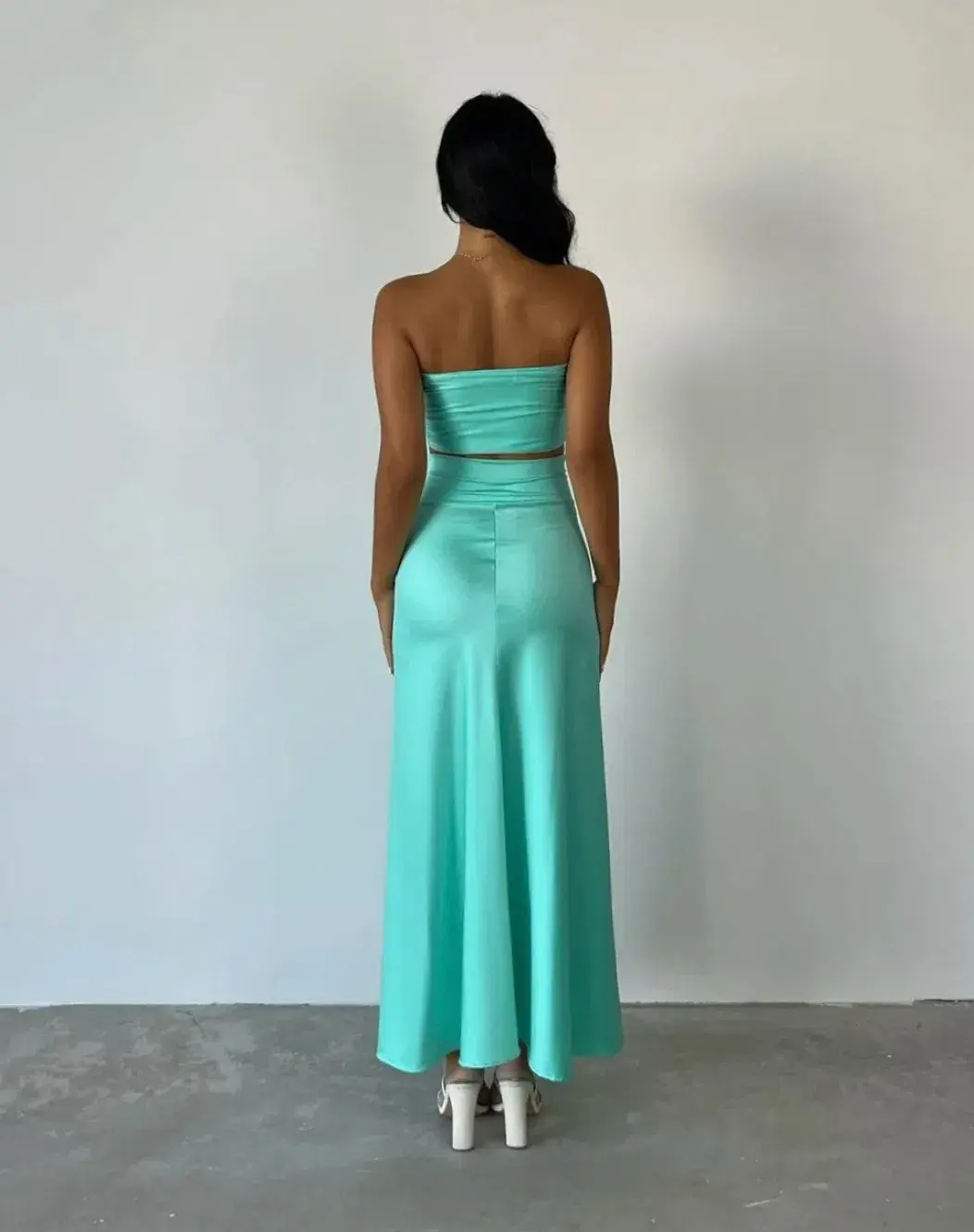 Banter The Label Jasmine Set Aqua Size S / AU 8 for rent on The Volte - main image