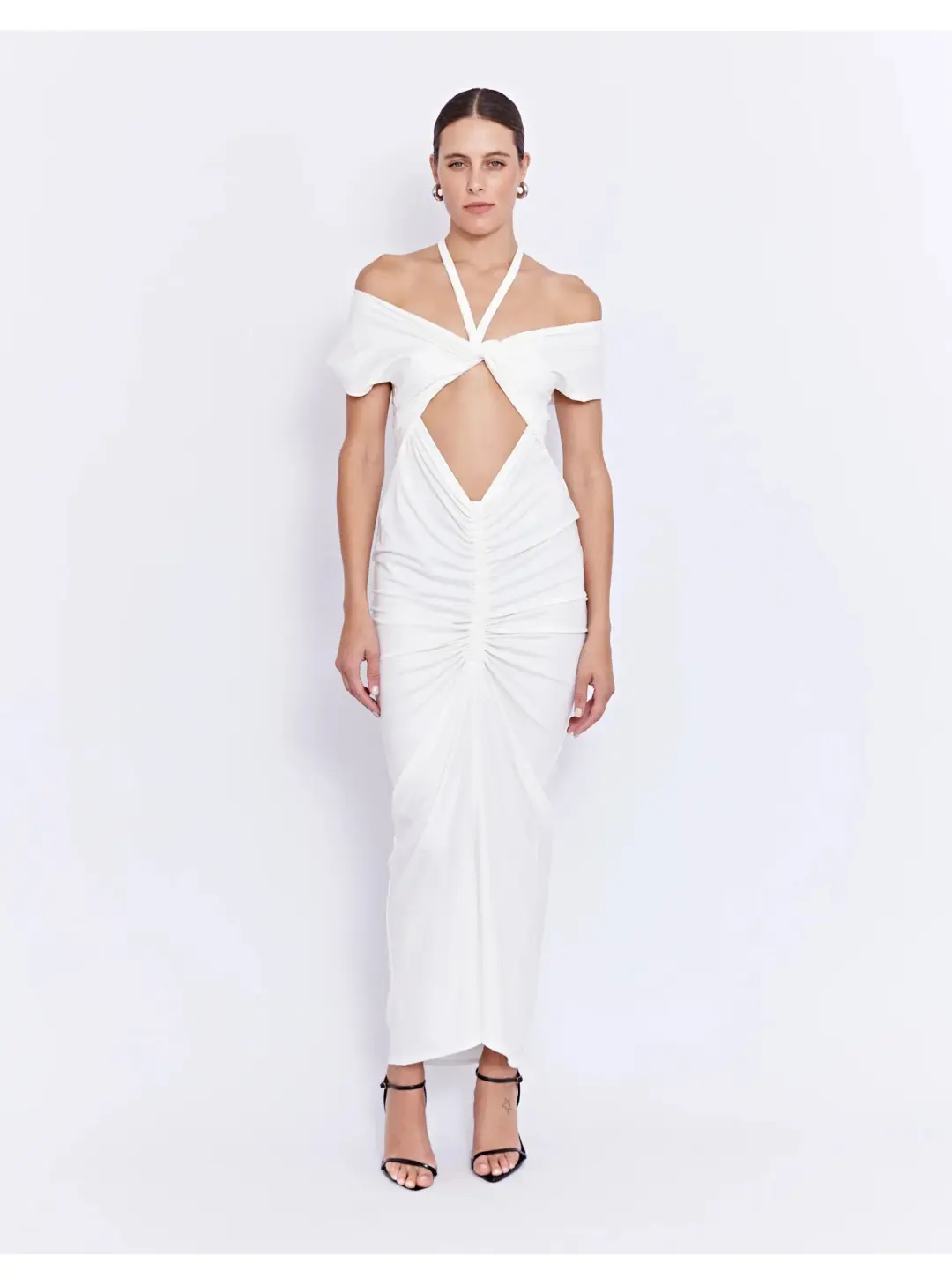 Pfeiffer Ramos Dress Off White Size Medium / AU 10 for rent on The Volte - main image