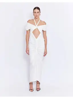 Pfeiffer Ramos Dress Off White Size Medium / AU 10 for rent on The Volte - image 1