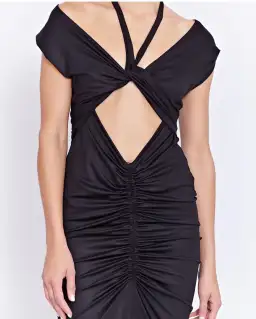 Pfeiffer Ramos Dress Black Size Medium / AU 10 for rent on The Volte - image 2