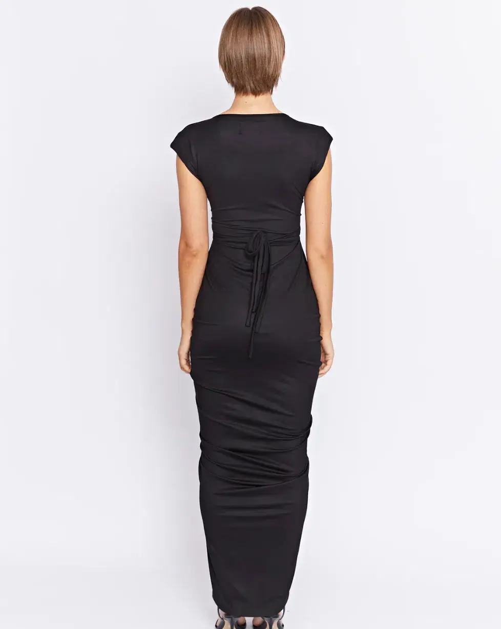 Pfeiffer Ramos Dress Black Size Medium / AU 10 for rent on The Volte - main image