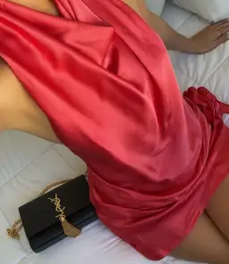 Arcina Ori Rosa Mini Dress Punch Red Size XS / AU 6 for rent on The Volte - image 6