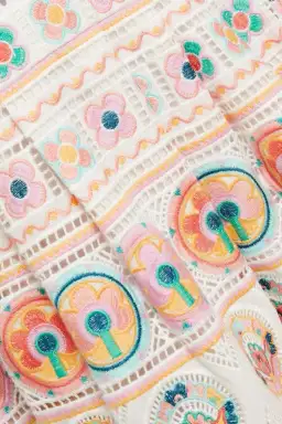 Zimmermann Brighton Plunge Dress Multi Size 3 / Au 14 for rent on The Volte - image 7